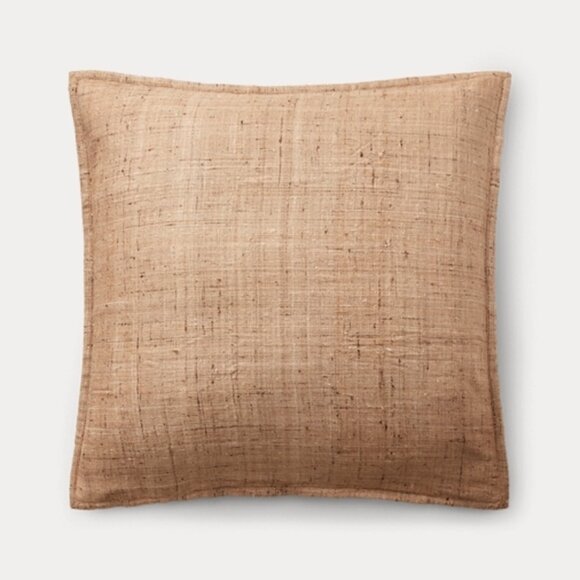 Ralph Lauren Cecily Keeton Tan European Sham